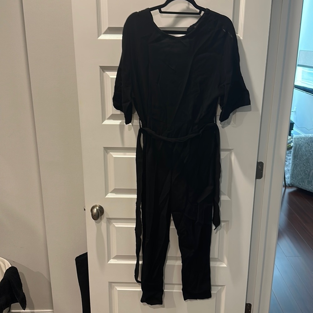 Black jumpsuit